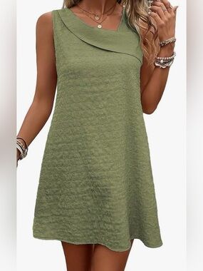 NWOT Ladies Olive Green Dress XXL